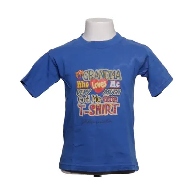 T-shirt (Blue) from Allstyle Apparel & Activewear Cotton