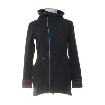 Hoodie (Gray, White) from State of Elevenate Nylon, Polyester, Silk, Wool