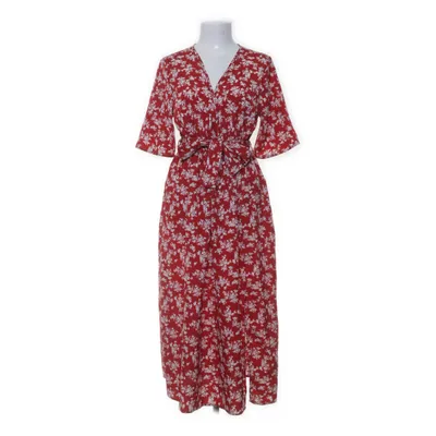 Klänning (Röd, Vit, Flerfärgad) från Shein Polyester