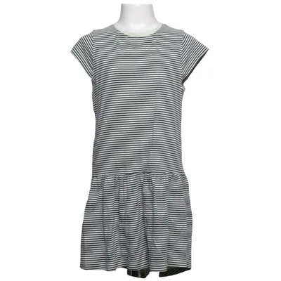 Dress (White, Black) from Basic Needs Elastane, Organic cotton