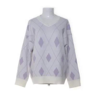 Sweater (Purple, White) from Dazy Acrylic, Polyamide, Polyester