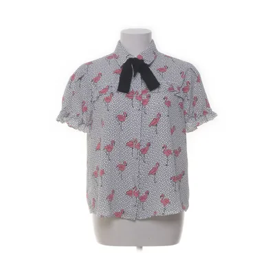 Kortärmad skjorta (Vit, Rosa, Svart) från Zara Basic Polyester