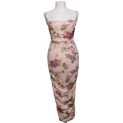 Klänning (Beige, Flerfärgad) från Missguided Elastan, Polyester