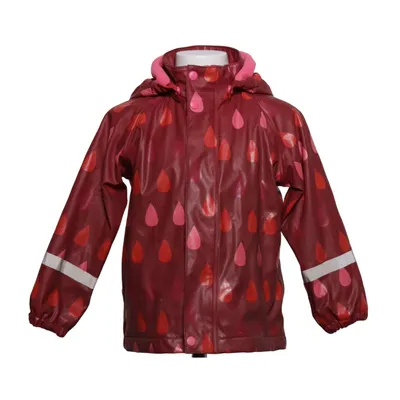 Rain jacket (Red, Pink) from Reima Polyester, Polyurethane