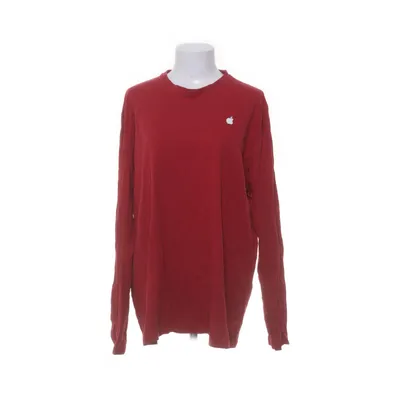 Lange mouwen shirt (Rood) van Apple Gerecycled katoen