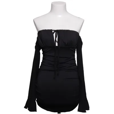 Klänning (Svart) från Shein Elastan, Polyester