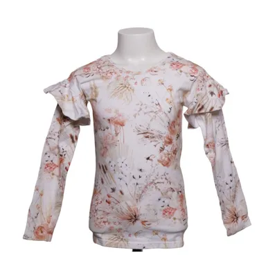 Långärmad t-shirt (Vit, Flerfärgad) från Gugguu Bomull, Elastan