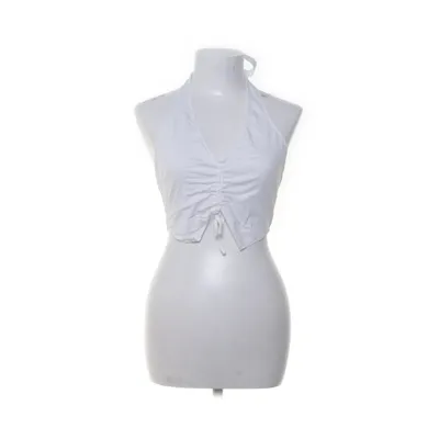 Halterneck top (Hvid) fra Divided by H&M Elastan, Polyamid, Viscose