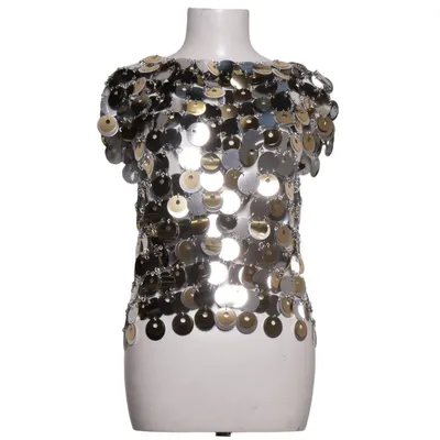 Top (Silver) from Rabanne x H&M Recycled polyester