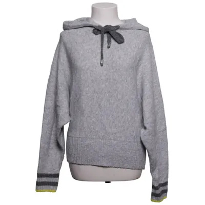 Hoodie (Gray) from Pringle of Scotland x H&M Acrylic, Elastane, Polyester, Wool