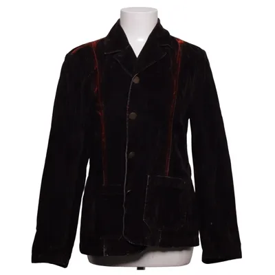 Blazer (Brown) from Laura Lebek Acrylic, Cotton, Viscose