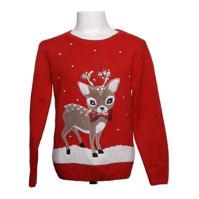 Christmas sweater (Red, Multicolored) from KappAhl Acrylic