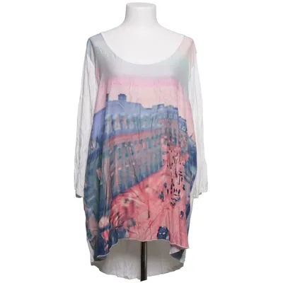 Top (White, Blue, Pink) from La Redoute Polyester, Viscose