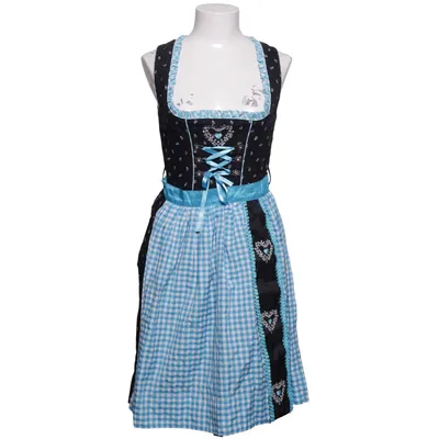 Dirndl (Black, Blue, White) from Fuchs Trachtenmoden Cotton