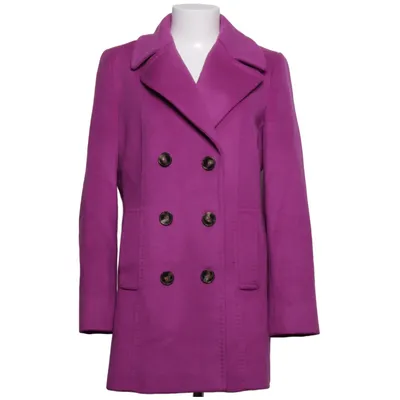 Coat (Purple) from Marella Cupro, Wool