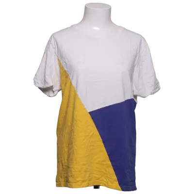 T-shirt (Vit, Blå, Gul) från Loco Bomull