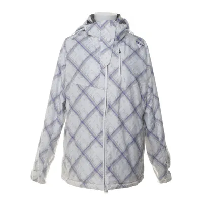 Ski jacket (White, Gray, Blue) from Wedze Polyester