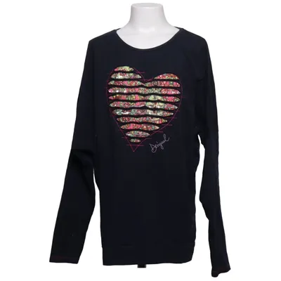 Long sleeve T-shirt (Blue, Multicolored) from Desigual Cotton