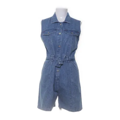 Byxdress (Blå) från Blue Bomull