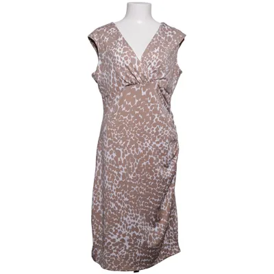 Jurk (Beige, Wit) van Shannon Collection Elastaan, Polyester