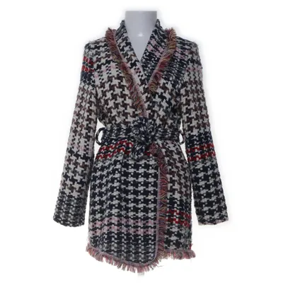 Coat (White, Multicolored) from Timiami Polyester