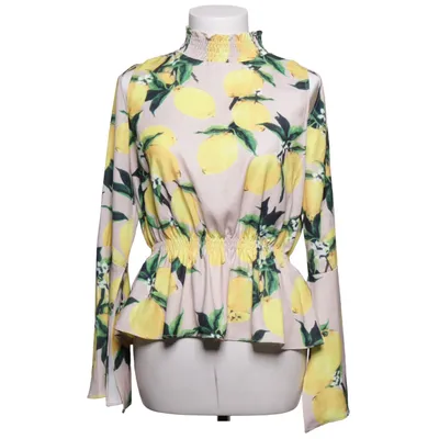 Peplumtopp (Gul, Flerfärgad) från Aéryne Polyester