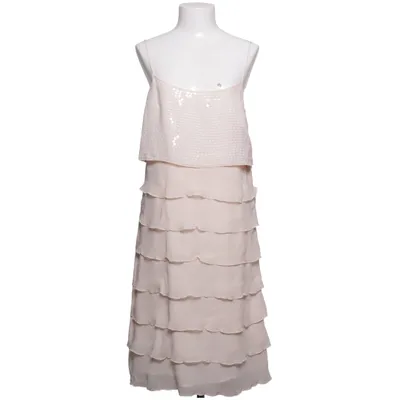 Dress (Beige) from 123 Polyester, Silk