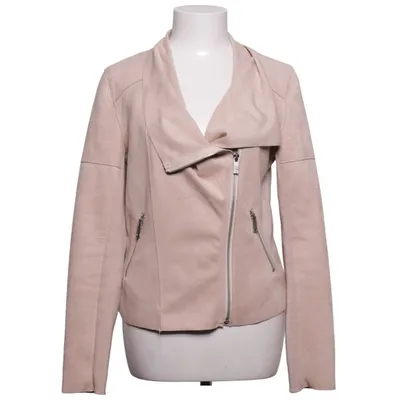 Biker jacket (Beige) from Softy Elastane, Polyester