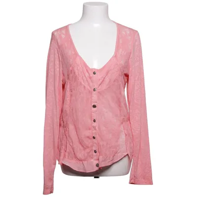 Cardigan (Pink) from Tredy Fashion Cotton, Polyester, Viscose