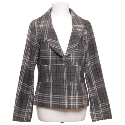 Blazer (91541) van Repeat Katoen, Polyester, Wol