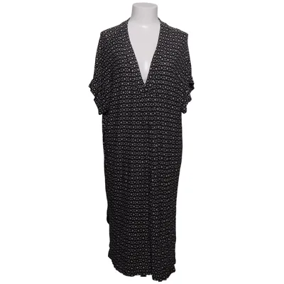 Jurk (Zwart, Wit) van Indiska Viscose