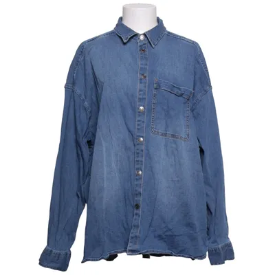 Jeansskjorta (Blå) från Bluewear Bomull, Elastan