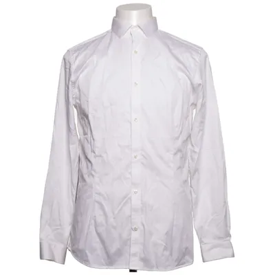 Chemise (Blanc) de Premium by Jack & Jones Coton, Élasthane