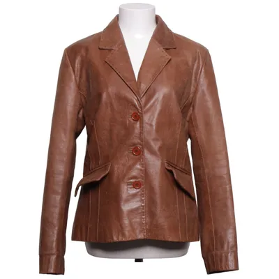 Blazer en cuir (Marron) de Original Sports Gear Cuir