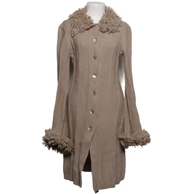 Strickjacke (Beige) von Anna Holtblad Wolle