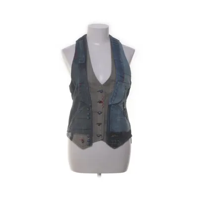 Väst (Blå, Brun, Flerfärgad) från Desigual Bomull, Polyester