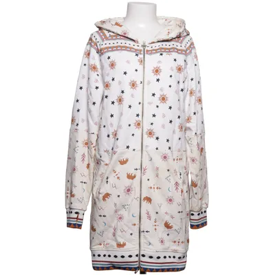 Hoodie (Beige, Multicolored) from Femi Stories Cotton, Polyester