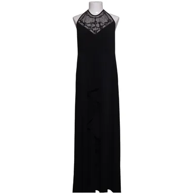 Aftenkjole (Sort) fra George Elastan, Polyester