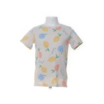 T-shirt (Beige, Flerfärgad) från Lindex Bomull