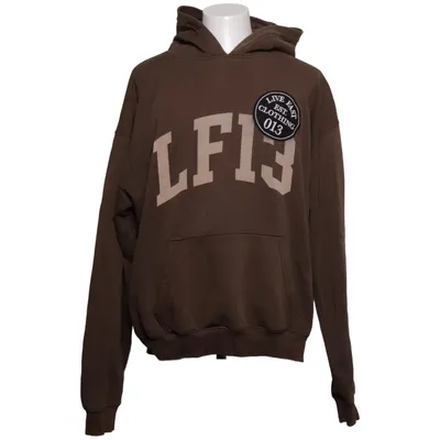 Capuchon sweater (Bruin) van Lfdy Katoen, Polyester