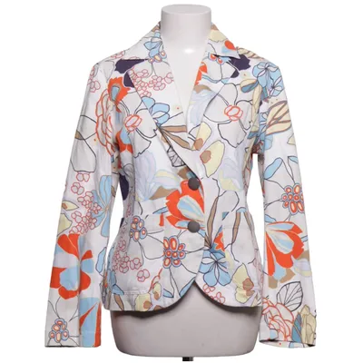 Blazer (White, Multicolored) from New Line Mac Scott