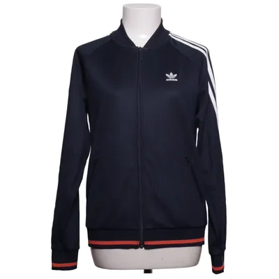 Träningsjacka (Blå, Röd, Vit) från Adidas Originals Bomull, Polyester