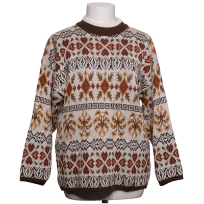 Sweater (White, Brown, Multicolored) from Camera Acrylic, Wool