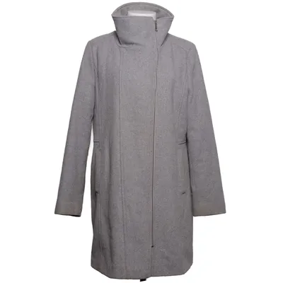 Mantel (Grau) von JYOTHI Polyester, Wolle