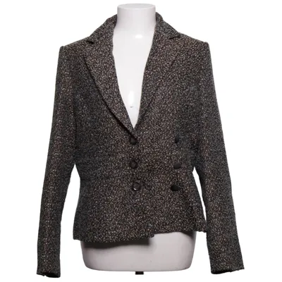 Blazer (Brown, Blue, Multicolored) from Brandtex Acrylic, Polyester, Wool