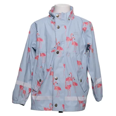 Regnjakke (Blå, Pink, Flerfarvet) fra Petite Chérie Polyester, Polyurethan
