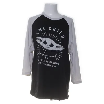 Lange mouwen shirt (Zwart, Wit) van American Apparel Katoen, Polyester