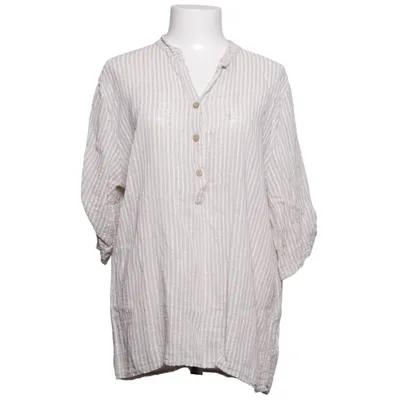 Korte mouwen shirt (Beige, Wit) van Rough & Rose Katoen, Viscose