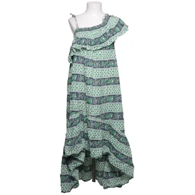 Långklänning (Grön, Blå, Vit, Flerfärgad) från Antik Batik Bomull