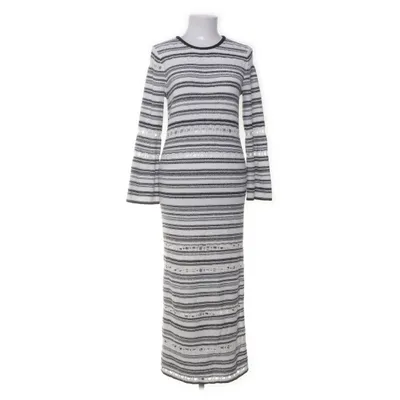 Klänning (Vit, Flerfärgad) från Divided by H&M Polyester, Bomull